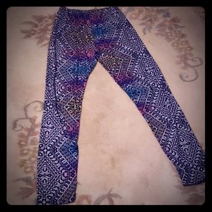 Trippy Aztec leggings